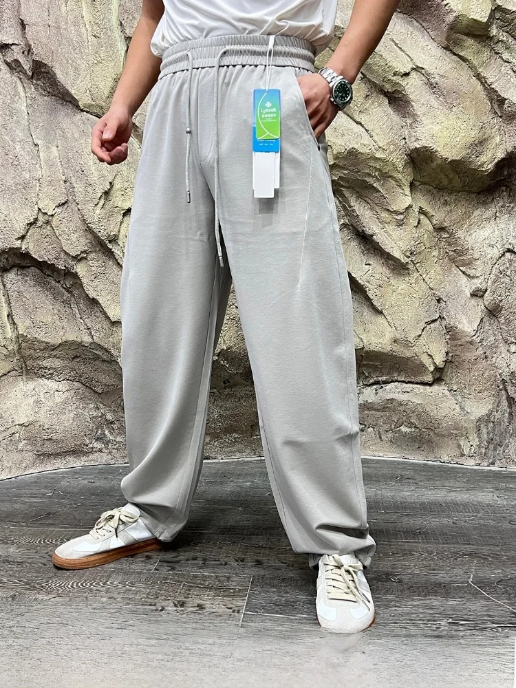 Breathable Men's Sweatpants Cut American Knife Straight Leg Cotton Polyester Blend Comfortable Spring Summer Cloud S...
Breathable Men's Sweatpants Cut American Knife Straight Leg Cotton Polyester Blend Comfortable Spring Summer Cloud S...