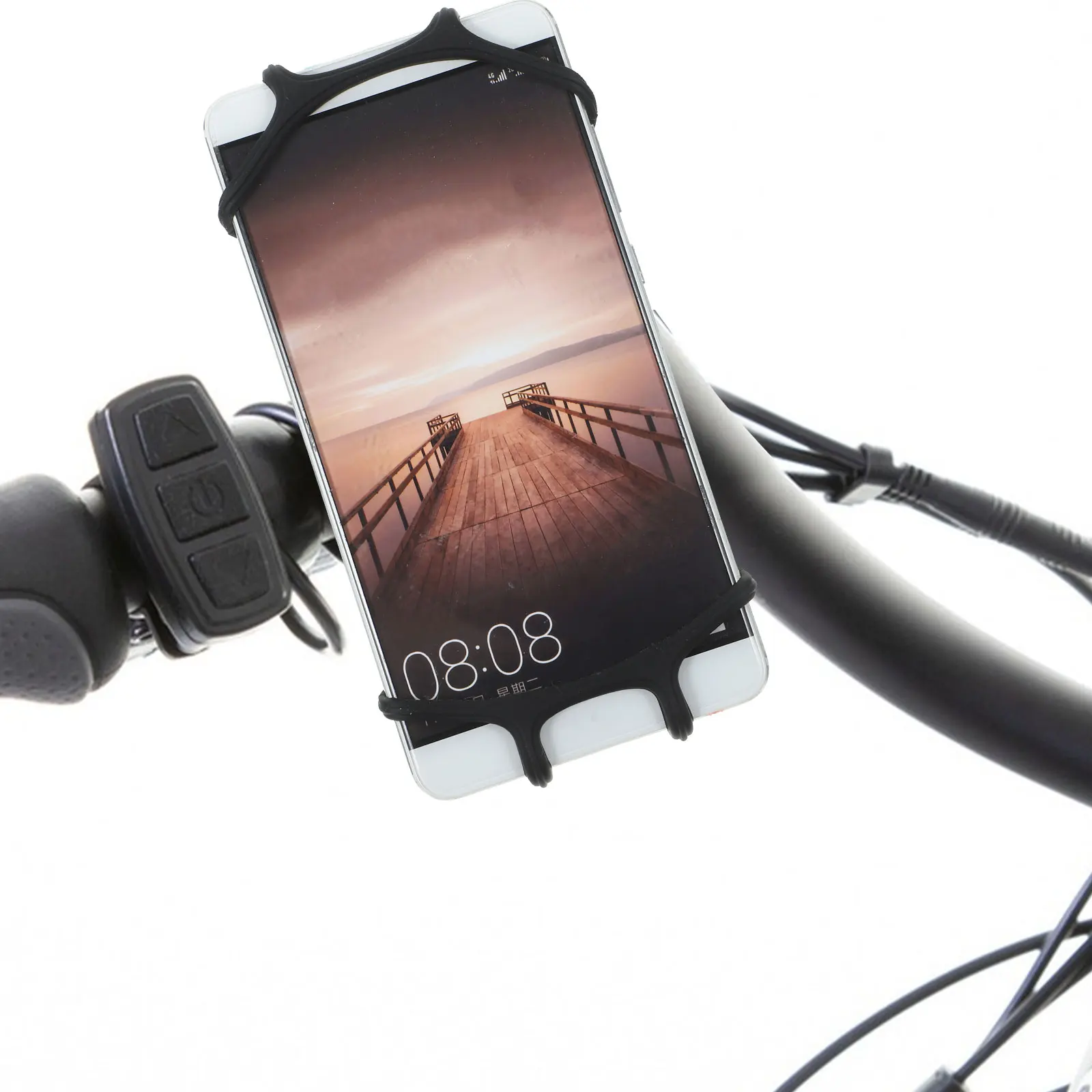 Rotating Phone Holder Bike Mount Bracket for Smartphone 360 Degree Adjustable Stand Suitable Most Handlebar Diameter 4cm
Rotating Phone Holder Bike Mount Bracket for Smartphone 360 Degree Adjustable Stand Suitable Most Handlebar Diameter 4cm