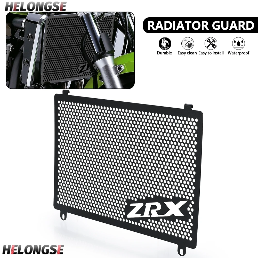 Motorcycle Radiator Guard Cover Protector FOR Kawasaki ZRX1100 1997-2000 ZRX1200R 2001-2008 ZRX1200S 2001-2004 ZRX 1200 1100 R/S
Motorcycle Radiator Guard Cover Protector FOR Kawasaki ZRX1100 1997-2000 ZRX1200R 2001-2008 ZRX1200S 2001-2004 ZRX 1200 1100 R/S