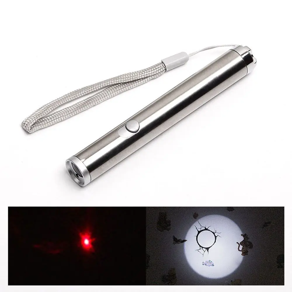 Tool Exercise Interactive 2 In 1 Training Tools Funny LED Light Chaser Pointer Cat Play
Tool Exercise Interactive 2 In 1 Training Tools Funny LED Light Chaser Pointer Cat Play