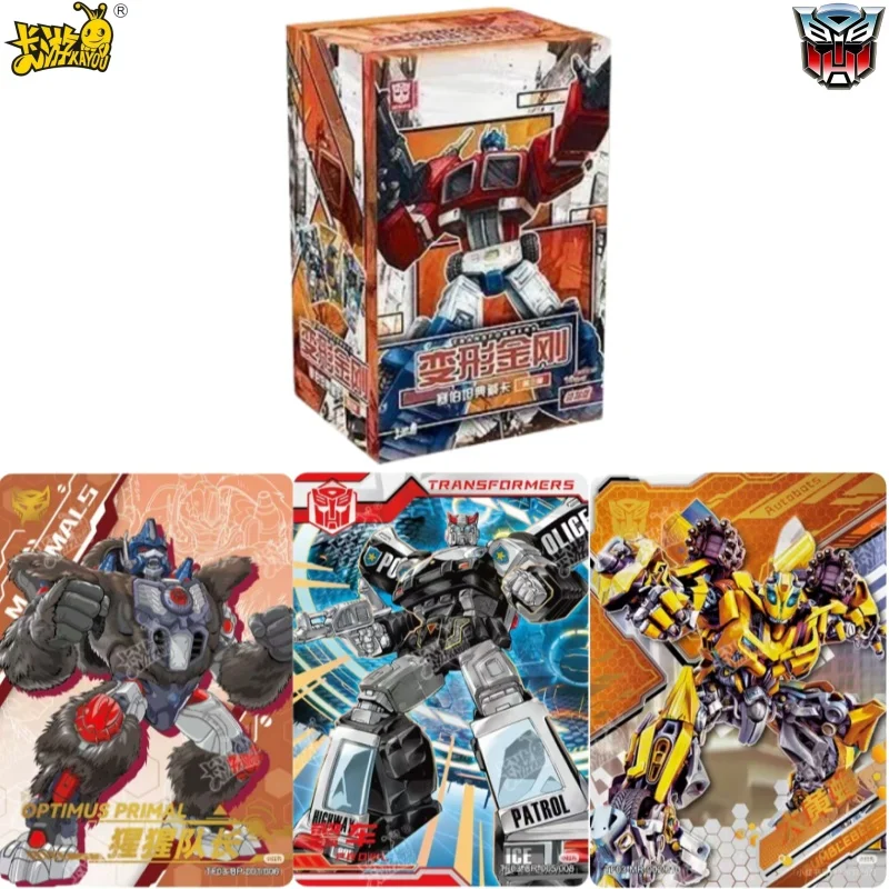 KAYOU Genuine Transformers Card Leaderedition 3ND Animation Cartoon Movie Periphery Collect Card Toy for Children Holiday Gift
KAYOU Genuine Transformers Card Leaderedition 3ND Animation Cartoon Movie Periphery Collect Card Toy for Children Holiday Gift