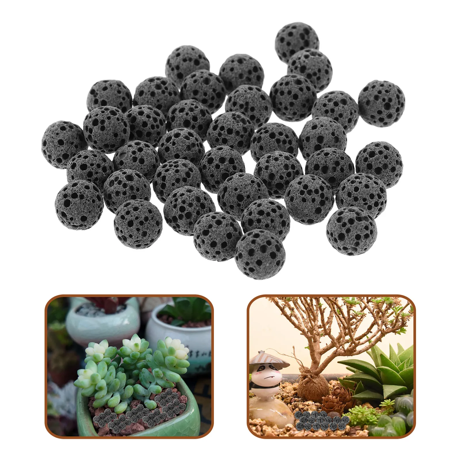 1Pack Round Volcanic Stone Beads Natural Lava Rock Decorative Vase Fillers Bowl Filler Plant Pot Beads Essential Oil Diffuser
1Pack Round Volcanic Stone Beads Natural Lava Rock Decorative Vase Fillers Bowl Filler Plant Pot Beads Essential Oil Diffuser