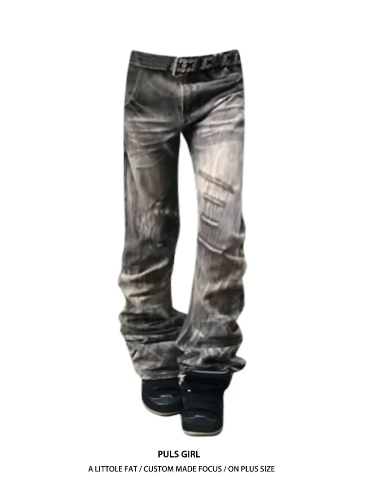 High Waist Distressed Slim Fit Knife Jeans Women's plus Size Street Style Casual Long Pants Autumn 2025 New Arrival
High Waist Distressed Slim Fit Knife Jeans Women's plus Size Street Style Casual Long Pants Autumn 2025 New Arrival