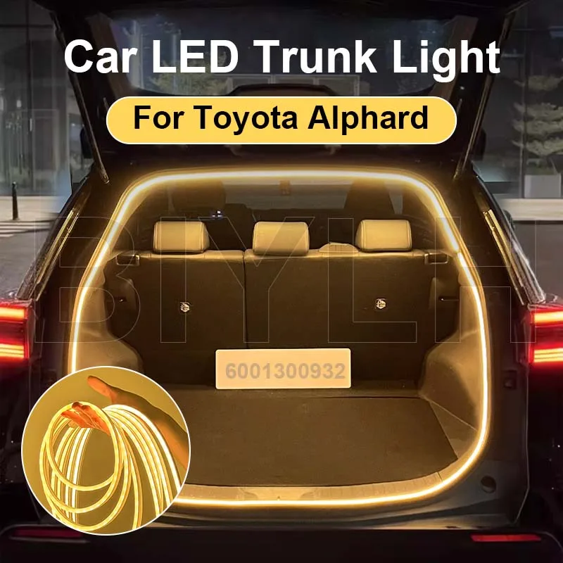 Customized For Toyota Alphard Car LED Trunk Light Interior Atmosphere Light Tail Box Lighting Car Modification Accessories
Customized For Toyota Alphard Car LED Trunk Light Interior Atmosphere Light Tail Box Lighting Car Modification Accessories