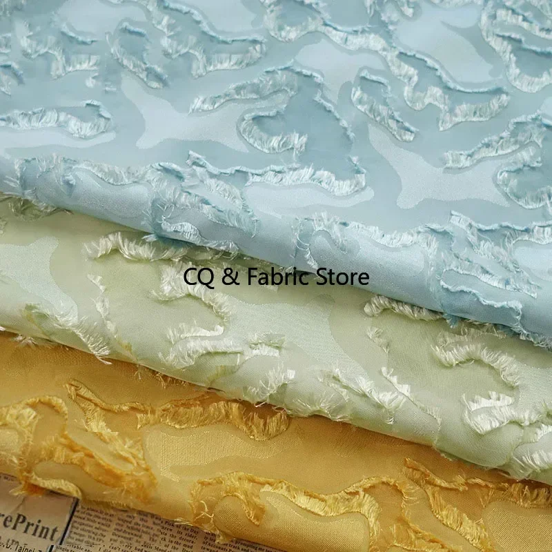Мягкая жаккардовая шифоновая ткань для свадебного платья, дизайнерская ткань на метр
Мягкая жаккардовая шифоновая ткань для свадебного платья, дизайнерская ткань на метр