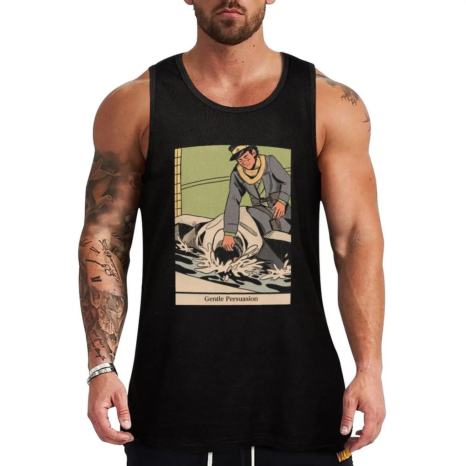 Gentle persuasion Tank Top summer clothes man 2025 Men's summer vest muscle t-shirt
Gentle persuasion Tank Top summer clothes man 2025 Men's summer vest muscle t-shirt