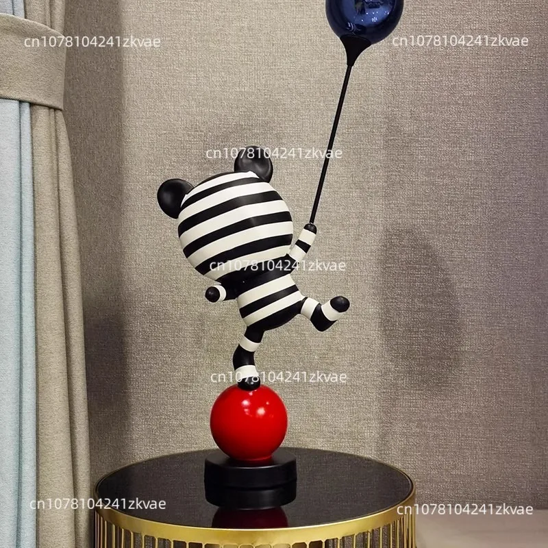 Modern Creative Cartoon Acrobatic Bear Statues Simple Home Decor Living Room TV Cabinet Porch Sculptures Balloon
Modern Creative Cartoon Acrobatic Bear Statues Simple Home Decor Living Room TV Cabinet Porch Sculptures Balloon