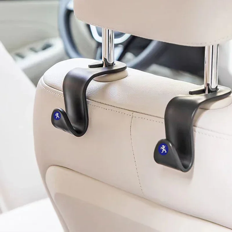 2PCS Heavy Duty Car Headrest Hooks - Universal Anti-Slip Organizer Compatible Peugeot 206/207/208/308/3008/508 Car Accessories
2PCS Heavy Duty Car Headrest Hooks - Universal Anti-Slip Organizer Compatible Peugeot 206/207/208/308/3008/508 Car Accessories