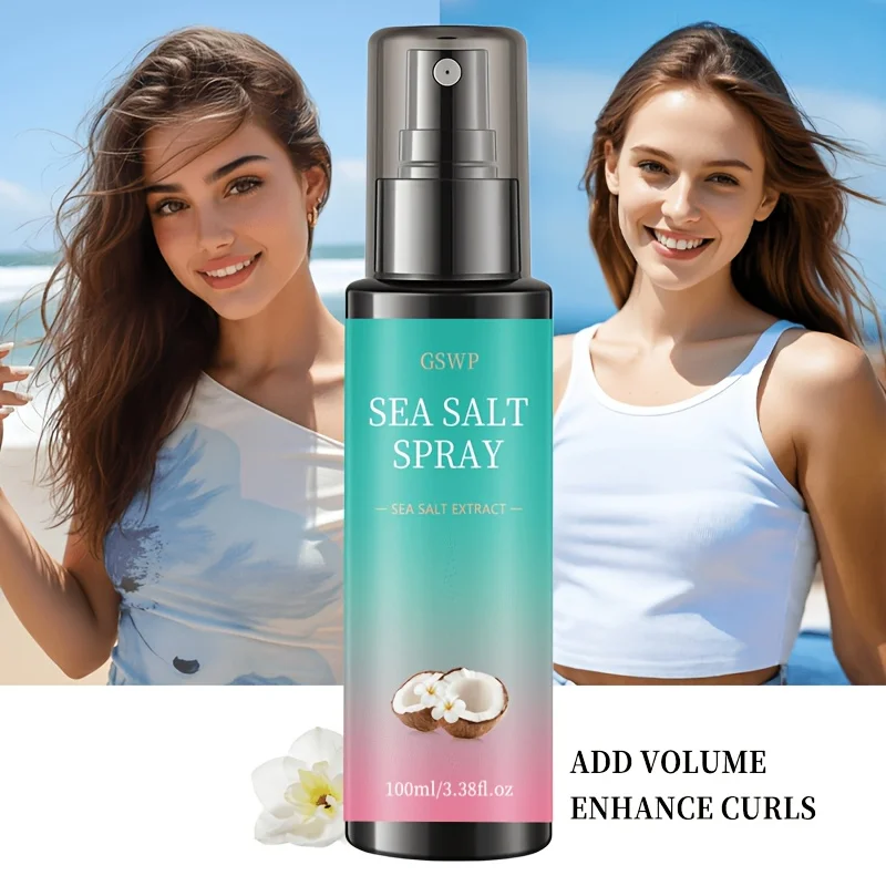 GSWP Beach-style Sea Salt Texturising Spray, with coconut oil and aloe vera. Moisturising and refreshing.Portable. 100/200ml
GSWP Beach-style Sea Salt Texturising Spray, with coconut oil and aloe vera. Moisturising and refreshing.Portable. 100/200ml