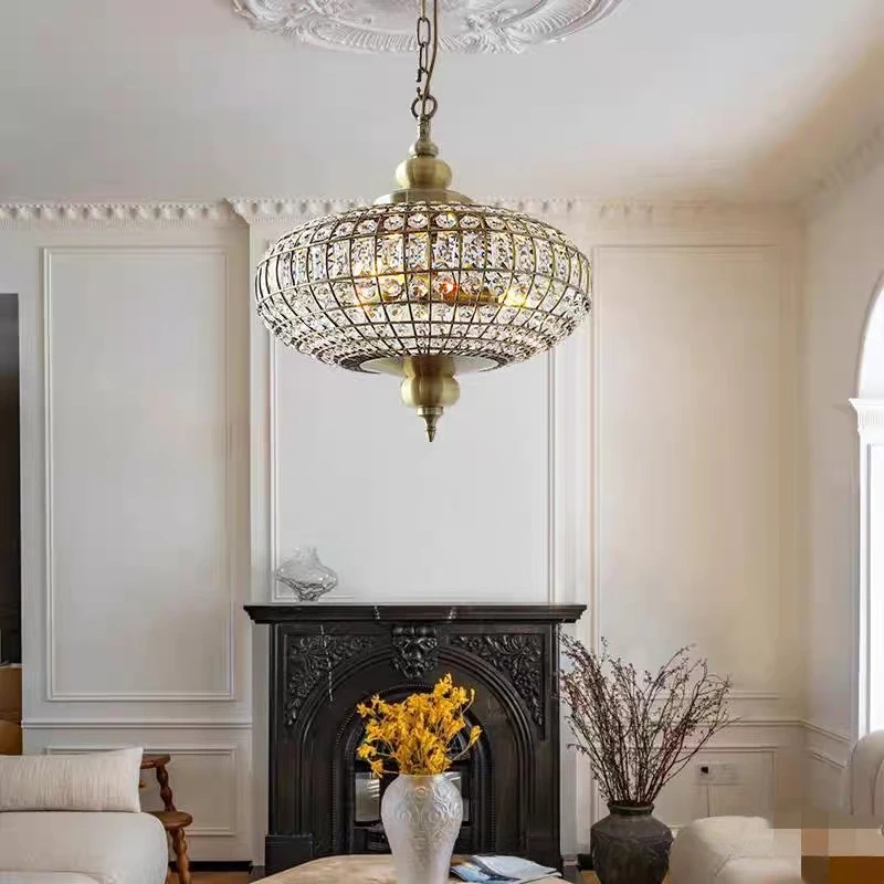 American Luxurious Crystal Pendant Lights Bedroom Living Room Dining Room Hotel High-end Home Decoration Ceiling Hanging Lamps
American Luxurious Crystal Pendant Lights Bedroom Living Room Dining Room Hotel High-end Home Decoration Ceiling Hanging Lamps