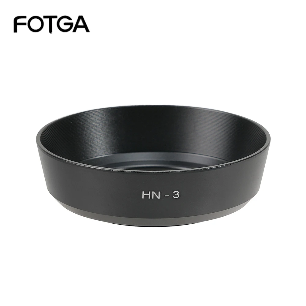 FOTGA Lens Hood HN-3 Metal Light Shield Is Suitable For Nikon 35mm 2.8G/55mm 1.8G/55-80mm 50mm1.8 lenses Camera Lens Accessories
FOTGA Lens Hood HN-3 Metal Light Shield Is Suitable For Nikon 35mm 2.8G/55mm 1.8G/55-80mm 50mm1.8 lenses Camera Lens Accessories