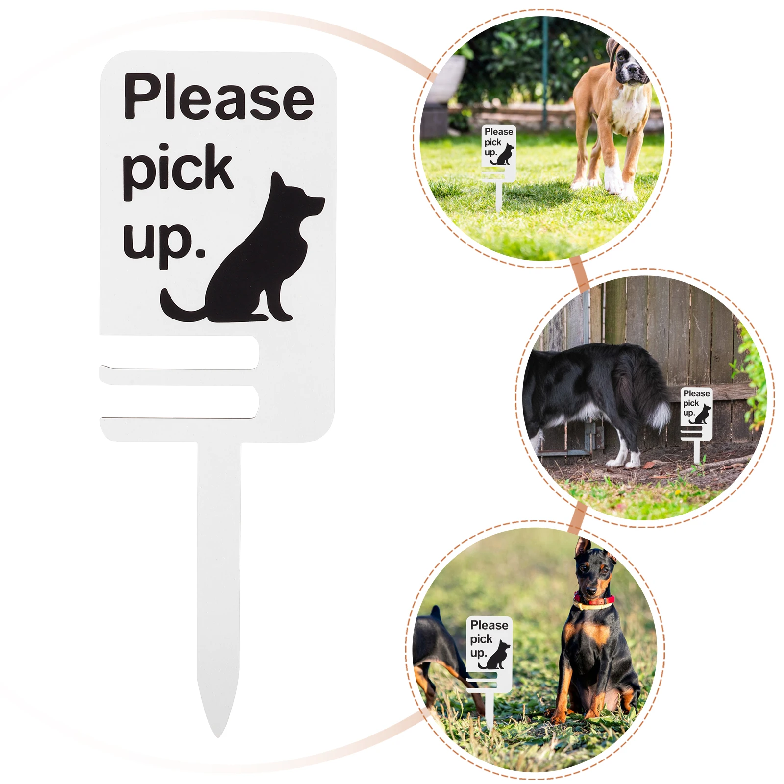 Pet Cleanup Sign Wood No Pooping Lawn Garden Yard Decoration Warning Stake Notice Paw Indicator Outdoor Cleanliness Reminder Dog 
Pet Cleanup Sign Wood No Pooping Lawn Garden Yard Decoration Warning Stake Notice Paw Indicator Outdoor Cleanliness Reminder Dog