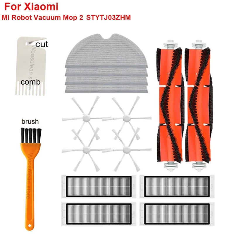 Filter Mop Cloth For Xiaomi Mi Robot Vacuum Mop 2 STYTJ03ZHM Mijia Robot Vacuum Cleaner Accessories Main Side Brush Spare parts
Filter Mop Cloth For Xiaomi Mi Robot Vacuum Mop 2 STYTJ03ZHM Mijia Robot Vacuum Cleaner Accessories Main Side Brush Spare parts