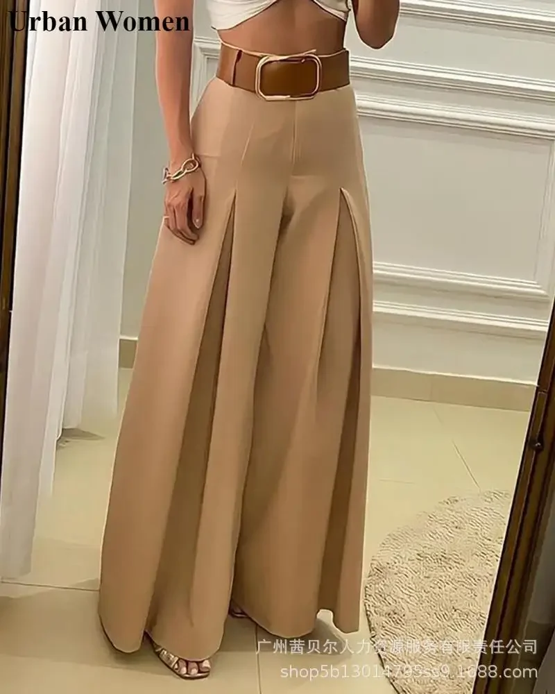 Autumn Fashion High Waist Wide Leg Pants Women Causal Office Ladies High Waist Long Wide Leg Pants Women
Autumn Fashion High Waist Wide Leg Pants Women Causal Office Ladies High Waist Long Wide Leg Pants Women