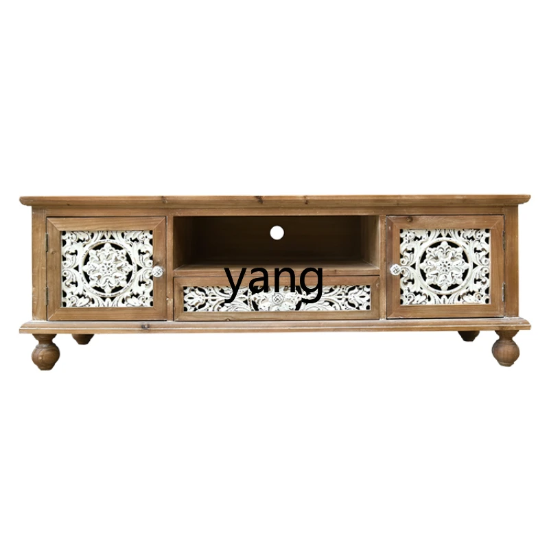 L'm French Hollow Carved TV Cabinet Home Decorative Cabinet Solid Wood Retro Furniture
L'm French Hollow Carved TV Cabinet Home Decorative Cabinet Solid Wood Retro Furniture