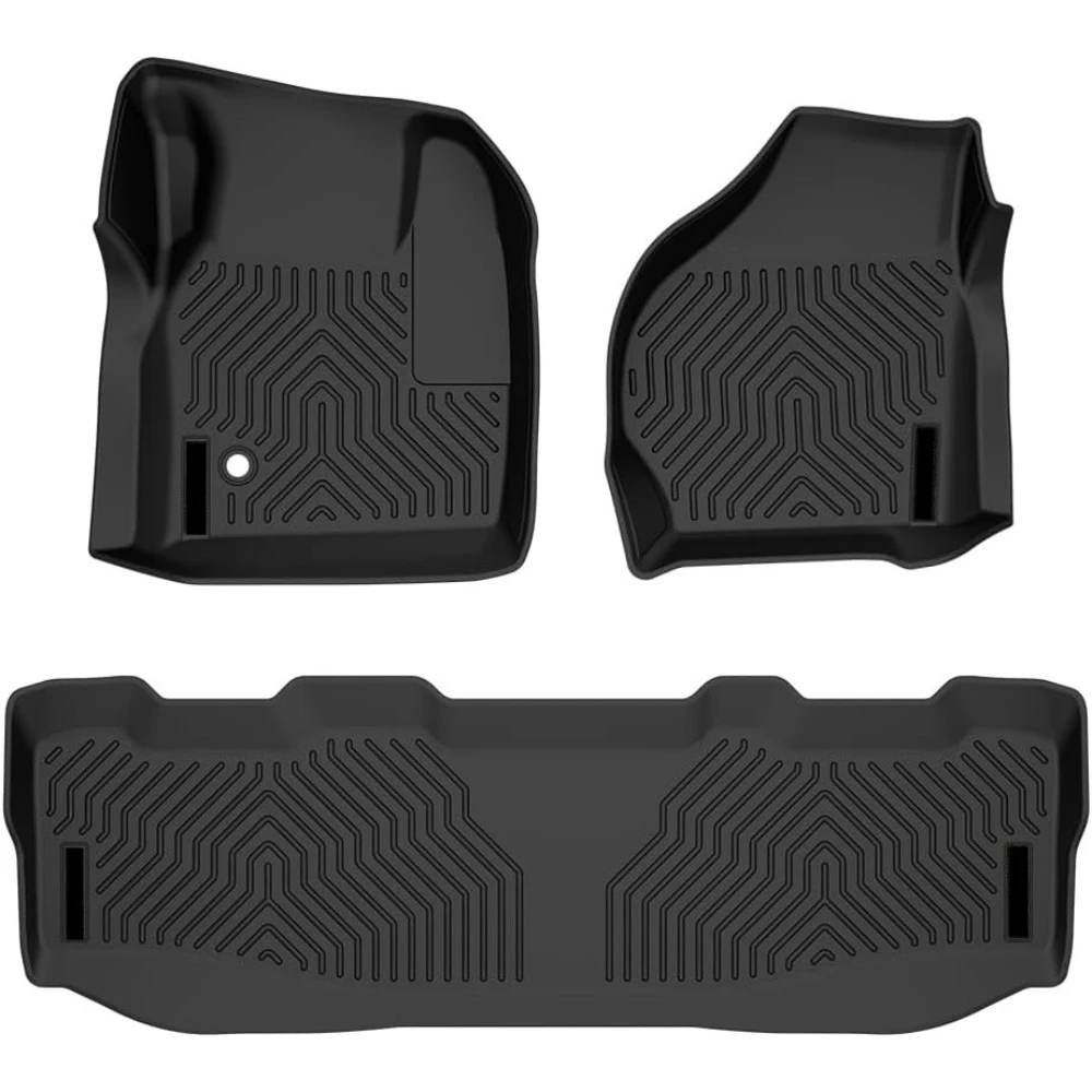 Грузовые коврики TPE для Ford F250 F350 Super Duty Crew Cab 1999-2007, всепогодные напольные вкладыши с полным покрытием, 1-й и 2-й ряд, 3 шт.
Грузовые коврики TPE для Ford F250 F350 Super Duty Crew Cab 1999-2007, всепогодные напольные вкладыши с полным покрытием, 1-й и 2-й ряд, 3 шт.