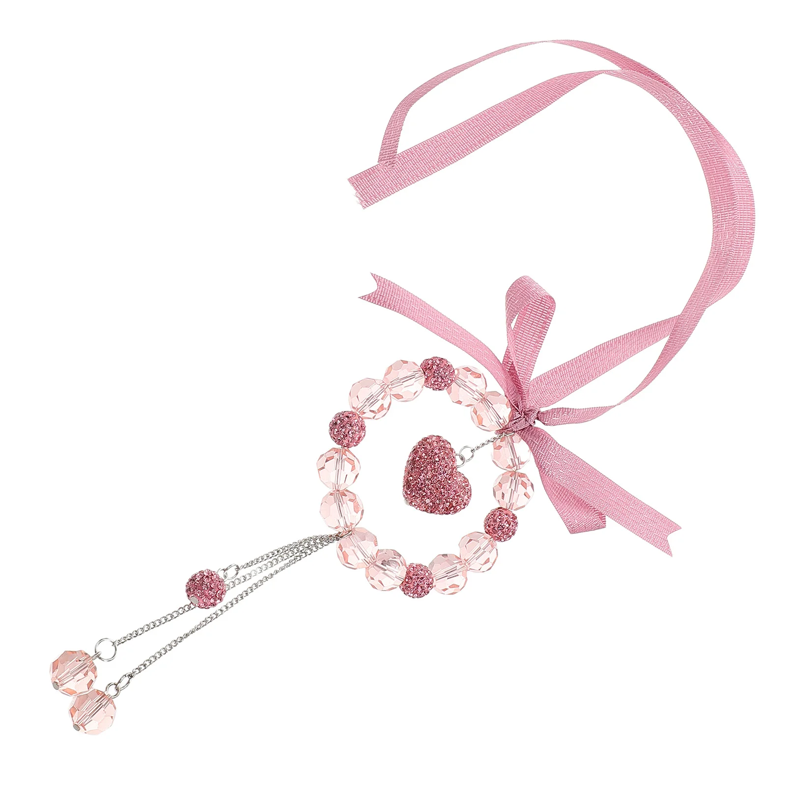 Crystal Car Ornament with Sparkling Heart Pendant for Rearview Mirror Easy Install Car Decor Accessories for Girls Interior
Crystal Car Ornament with Sparkling Heart Pendant for Rearview Mirror Easy Install Car Decor Accessories for Girls Interior