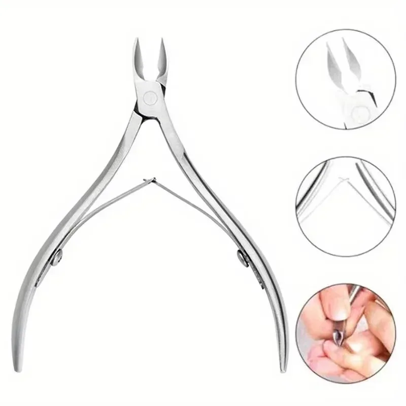 New! For Salon & Home Use Professional Cuticle Trimmer with Dual End Pusher Nail Nipper Stainless Steel Manicure Tools
New! For Salon & Home Use Professional Cuticle Trimmer with Dual End Pusher Nail Nipper Stainless Steel Manicure Tools