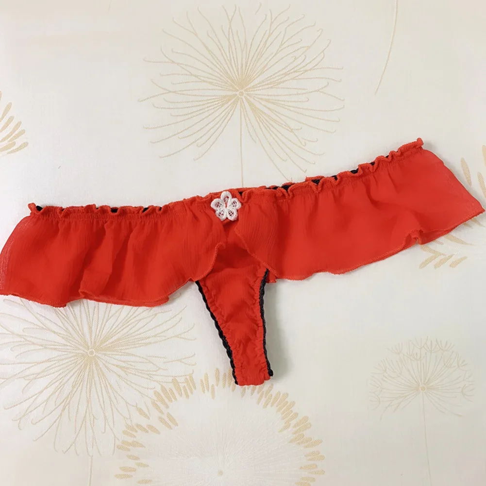 For Female For Home Hot Low-Waist Panty Chiffon Panty For Summer For Winter Daily Use Holiday Lingerie Moderate Elasticity 
For Female For Home Hot Low-Waist Panty Chiffon Panty For Summer For Winter Daily Use Holiday Lingerie Moderate Elasticity