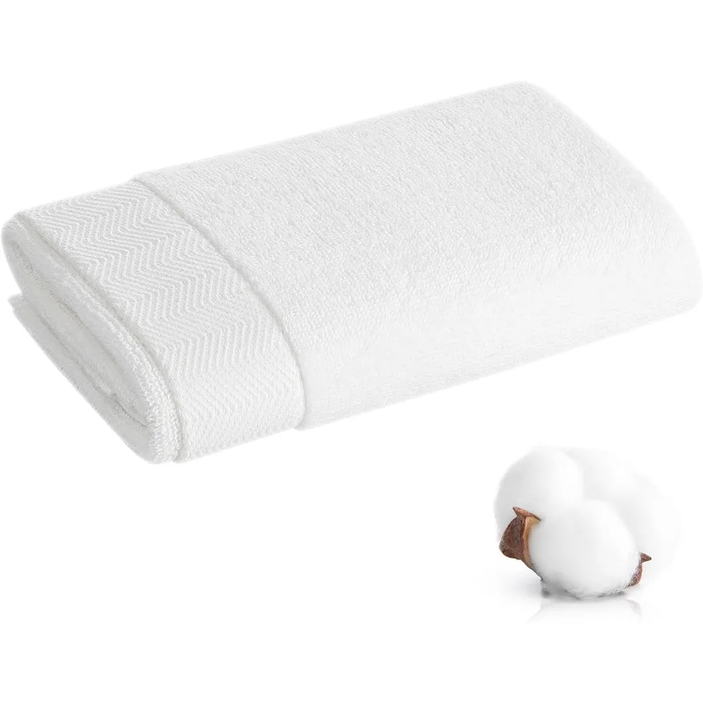Soft White Cotton Hand Towel for Bathroom Gym Dorm Single Pack
Soft White Cotton Hand Towel for Bathroom Gym Dorm Single Pack