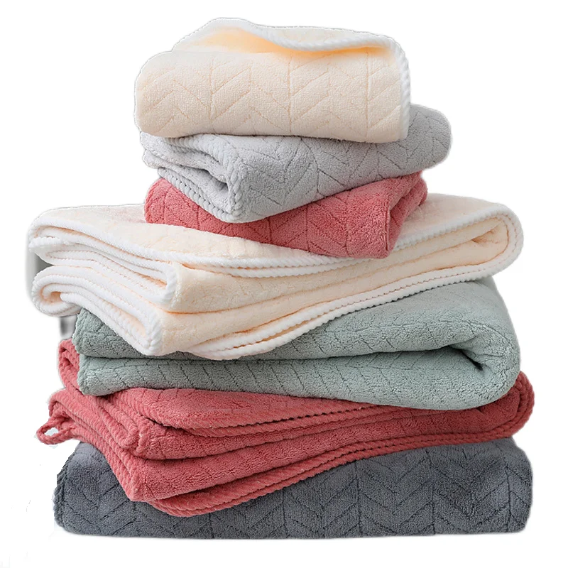 Inyahome Microfiber Coral Velvet Bathroom Towel Hand and Bath Towels Set Super Soft High Absorption and Durable Quick Drying
Inyahome Microfiber Coral Velvet Bathroom Towel Hand and Bath Towels Set Super Soft High Absorption and Durable Quick Drying