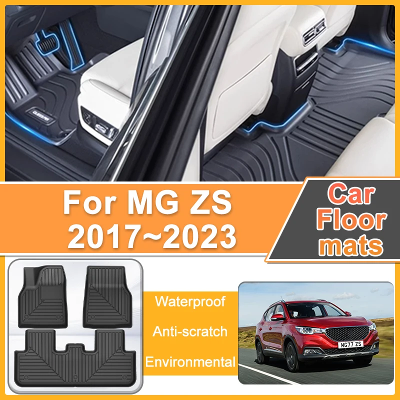 For MG ZS EV Accessories MGZS 2017~2023 MK1 1th LHD Car Floor Mat Water Proof Foot Custom Liner Mat Anti-dirt Pads Accessories 
For MG ZS EV Accessories MGZS 2017~2023 MK1 1th LHD Car Floor Mat Water Proof Foot Custom Liner Mat Anti-dirt Pads Accessories