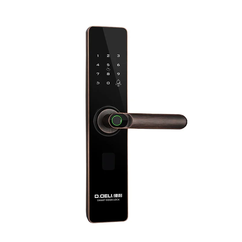 KJ013H17 Elegant High Security Zinc Alloy WiFi Tuya APP Biometric Fingerprint Smart Door Lock TTLock Remotely Control for Home
KJ013H17 Elegant High Security Zinc Alloy WiFi Tuya APP Biometric Fingerprint Smart Door Lock TTLock Remotely Control for Home