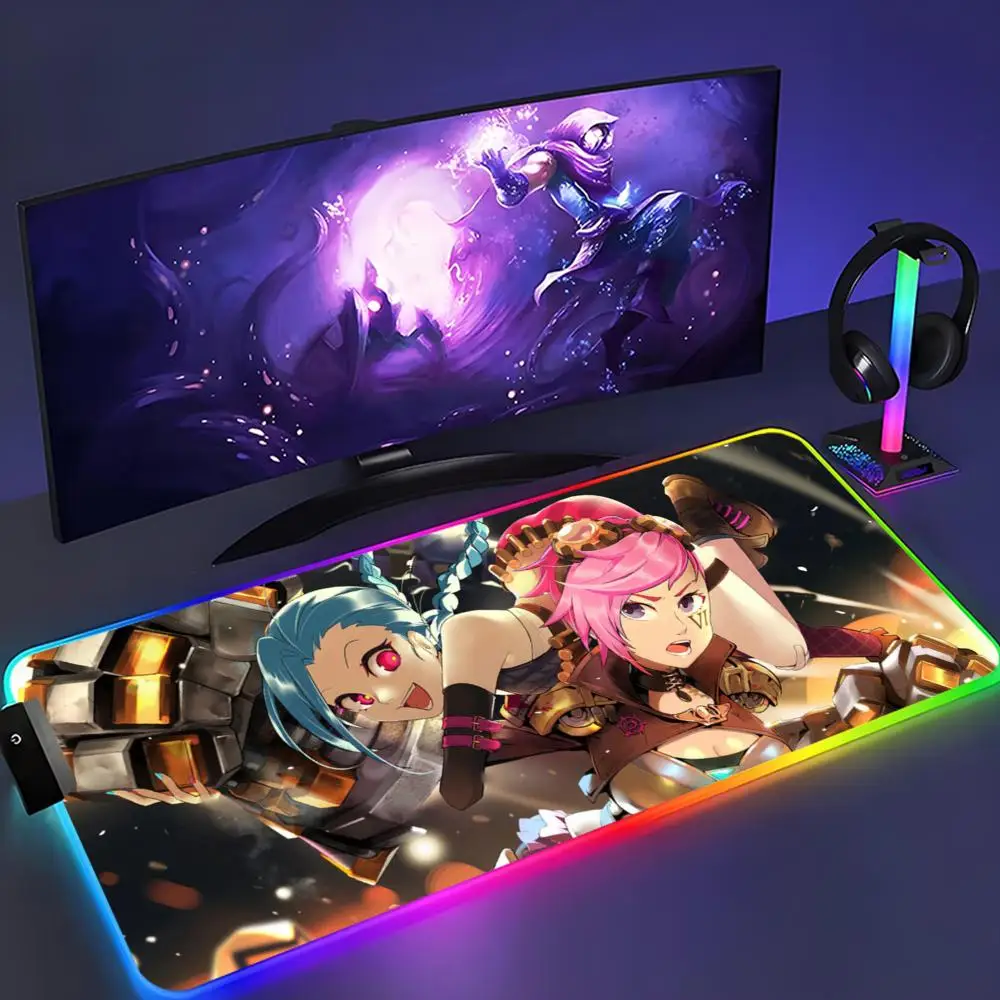 Коврик для мыши JINX VI XXL RGB коврик для мыши Kawaii игровые аксессуары компьютерная клавиатура большой светодиодный настольный коврик с подсветкой коврик для мыши
Коврик для мыши JINX VI XXL RGB коврик для мыши Kawaii игровые аксессуары компьютерная клавиатура большой светодиодный настольный коврик с подсветкой коврик для мыши