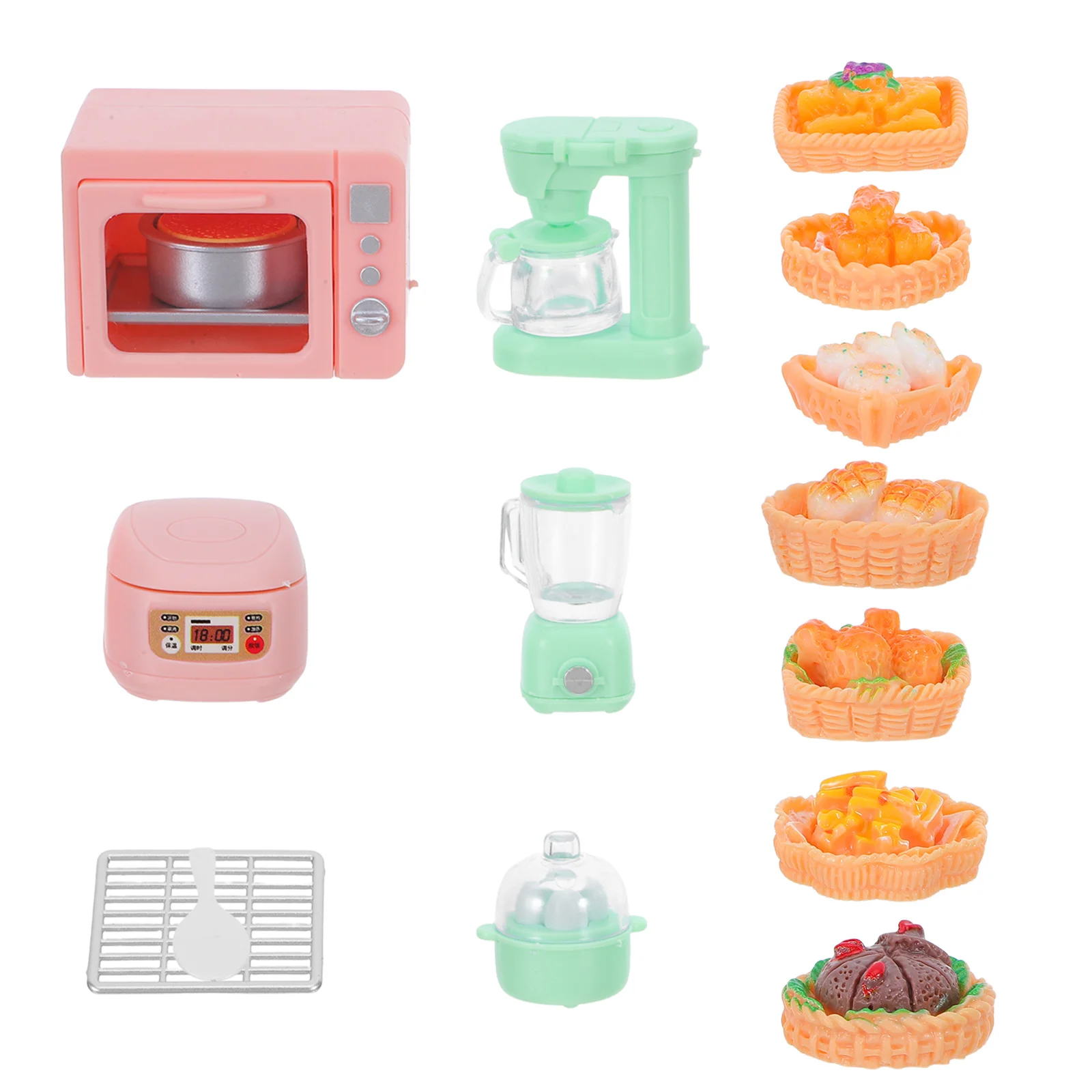 1Set Miniature Kitchen Accessories Dollhouse Realistic Baking Appliances Pretend Play Food Set Vintage Mini House Utensils
1Set Miniature Kitchen Accessories Dollhouse Realistic Baking Appliances Pretend Play Food Set Vintage Mini House Utensils