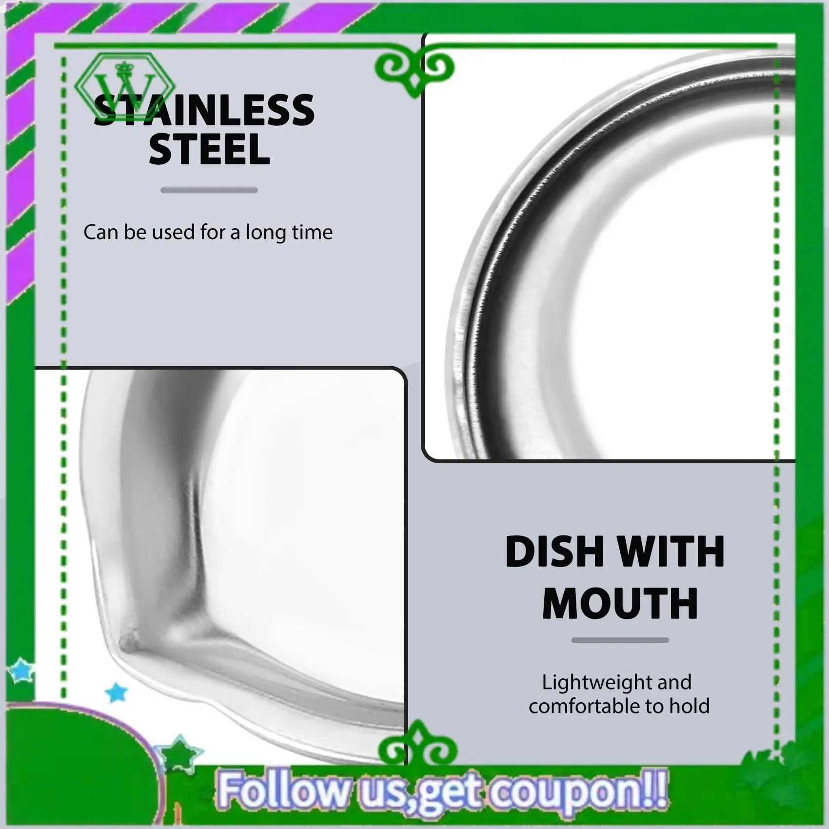 Reliable-12Pcs Makeup Palette Stainless Steel Small Round Paint Tray Artist Watercolours Paint Mixing Palette Tray For Artist
Reliable-12Pcs Makeup Palette Stainless Steel Small Round Paint Tray Artist Watercolours Paint Mixing Palette Tray For Artist