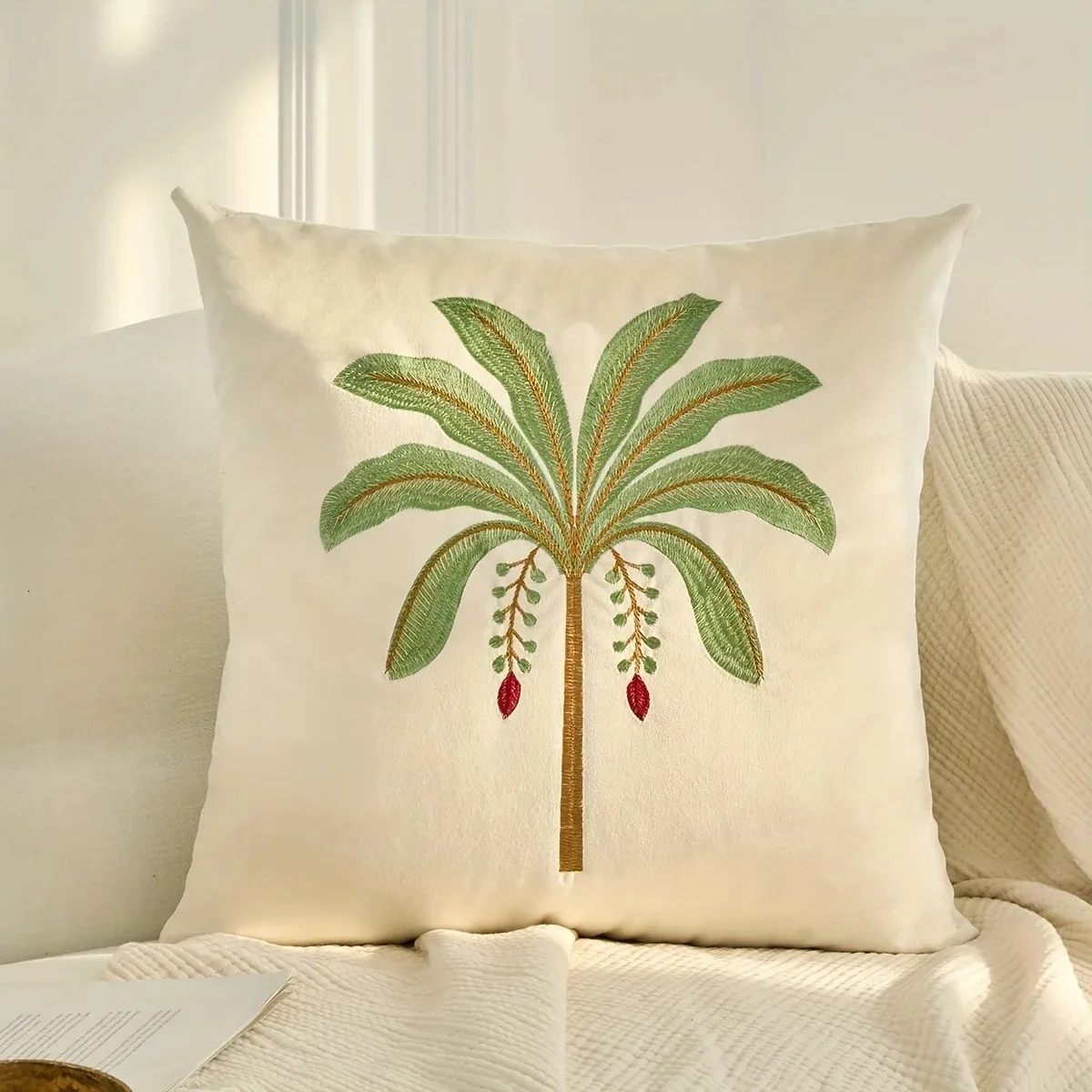 Tropical Palm Tree Pillowcase 2D Flat Printed Peach Skin Cushion Cover Botanical Green Plant Sofa Bedroom Home Decor
Tropical Palm Tree Pillowcase 2D Flat Printed Peach Skin Cushion Cover Botanical Green Plant Sofa Bedroom Home Decor