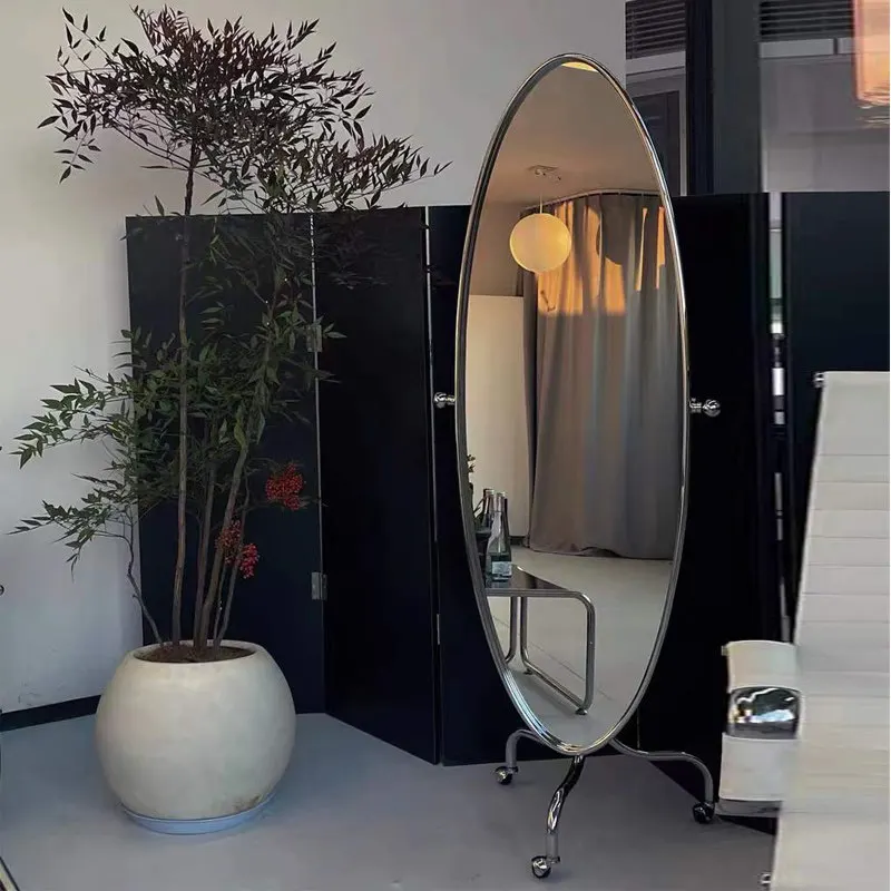 Oval Luxury Floor Decorative Mirrors Bed Room Standing Long Mirrors Full Body Design Princess Specchio Home Decorations
Oval Luxury Floor Decorative Mirrors Bed Room Standing Long Mirrors Full Body Design Princess Specchio Home Decorations