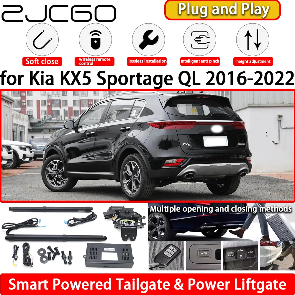 for Kia KX5 Sportage QL 2016-2022 OEM Automatic Electric Powered Tailgate Power Liftgate Tail Gate Lift Kit System Plug & Play
for Kia KX5 Sportage QL 2016-2022 OEM Automatic Electric Powered Tailgate Power Liftgate Tail Gate Lift Kit System Plug & Play