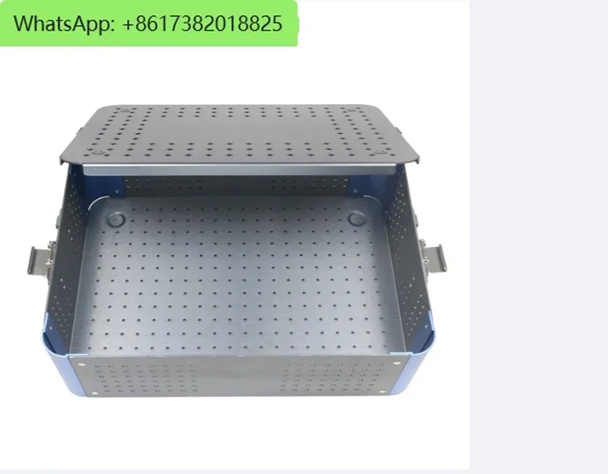 Disinfection Box Sterilization Tray Case Box Without Silicone Mad Aluminium Alloy Sugical Instrument
Disinfection Box Sterilization Tray Case Box Without Silicone Mad Aluminium Alloy Sugical Instrument