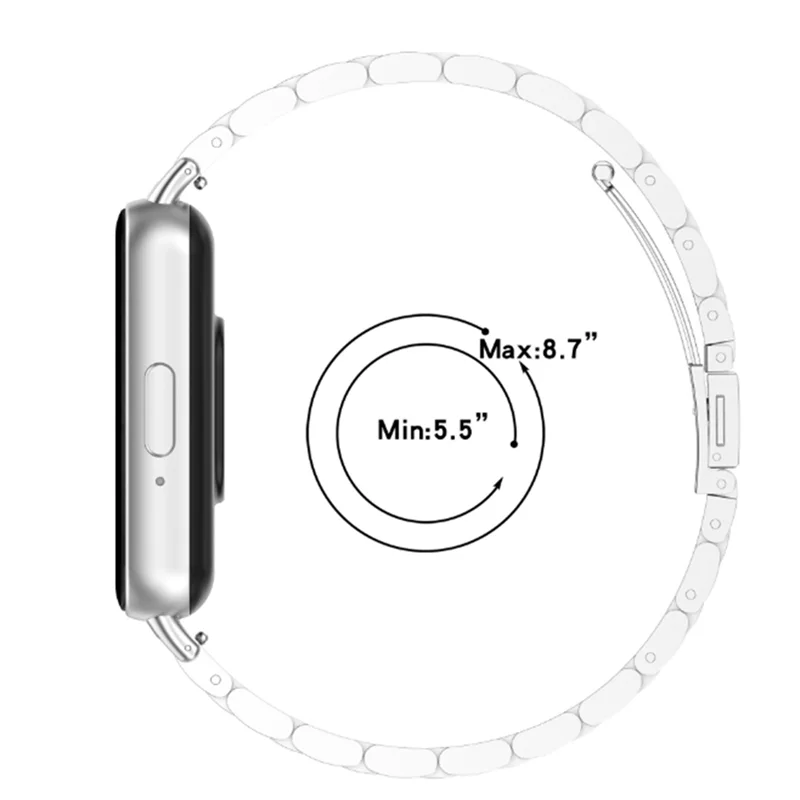 【Металлический ремешок для Samsung Galaxy Fit3, браслет из нержавеющей стали, сменные аксессуары для браслета
【Металлический ремешок для Samsung Galaxy Fit3, браслет из нержавеющей стали, сменные аксессуары для браслета