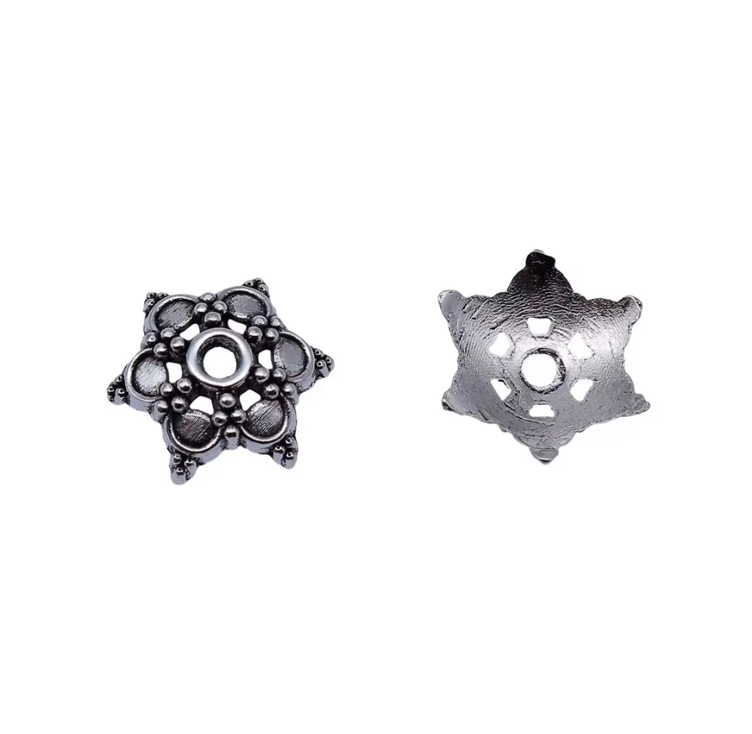 50pcs 13x13x4.2mm Zinc alloy metal tibetan silver plated bead caps T1144 for jewelry making
50pcs 13x13x4.2mm Zinc alloy metal tibetan silver plated bead caps T1144 for jewelry making