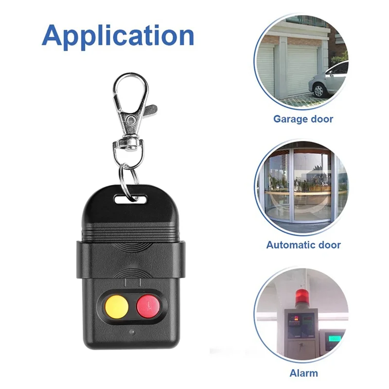 AT93-Smart Copy Remote Control Fixed Code 2 Channel Duplicator For Garage Door Opener Or Alarm System 330Mhz
AT93-Smart Copy Remote Control Fixed Code 2 Channel Duplicator For Garage Door Opener Or Alarm System 330Mhz