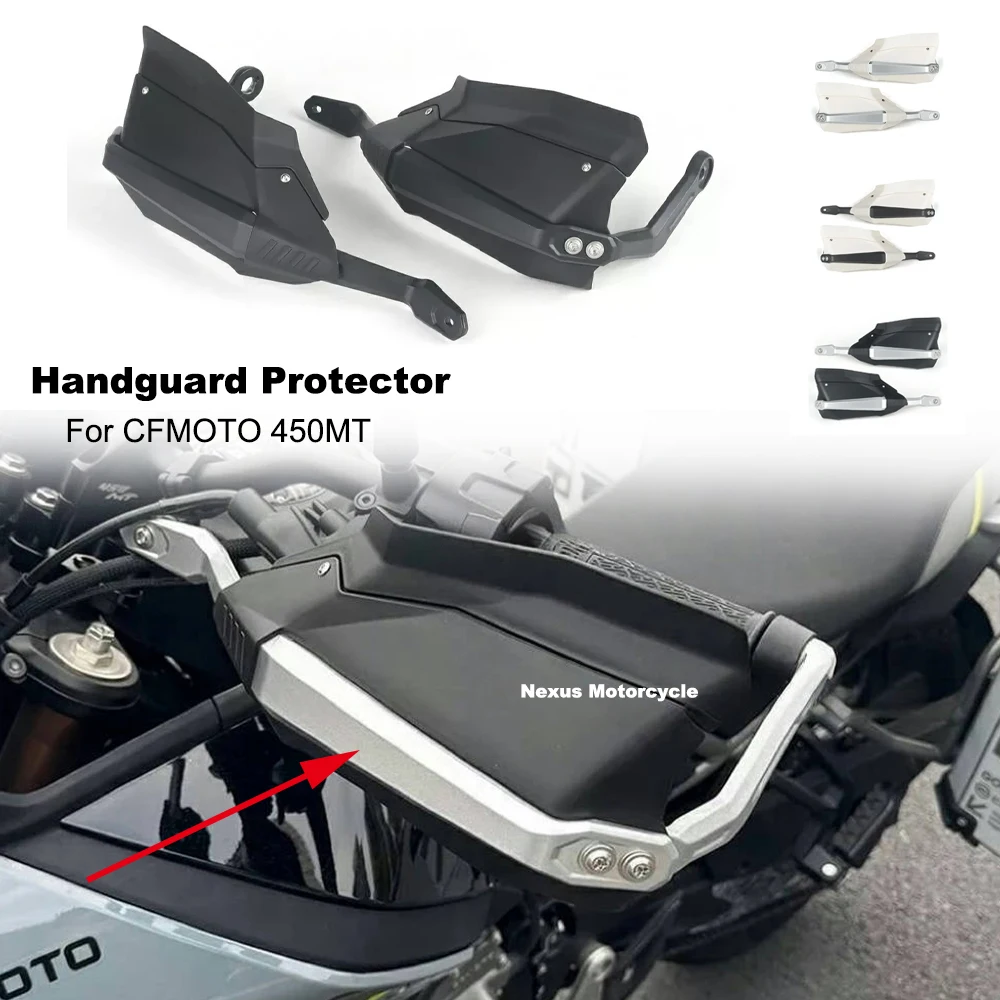 For CFMOTO 450MT 450 MT MT450 CF450MT Motorcycle Hand Guard Wind Deflector Handlebar Handguard Protector Brush Bar kit
For CFMOTO 450MT 450 MT MT450 CF450MT Motorcycle Hand Guard Wind Deflector Handlebar Handguard Protector Brush Bar kit