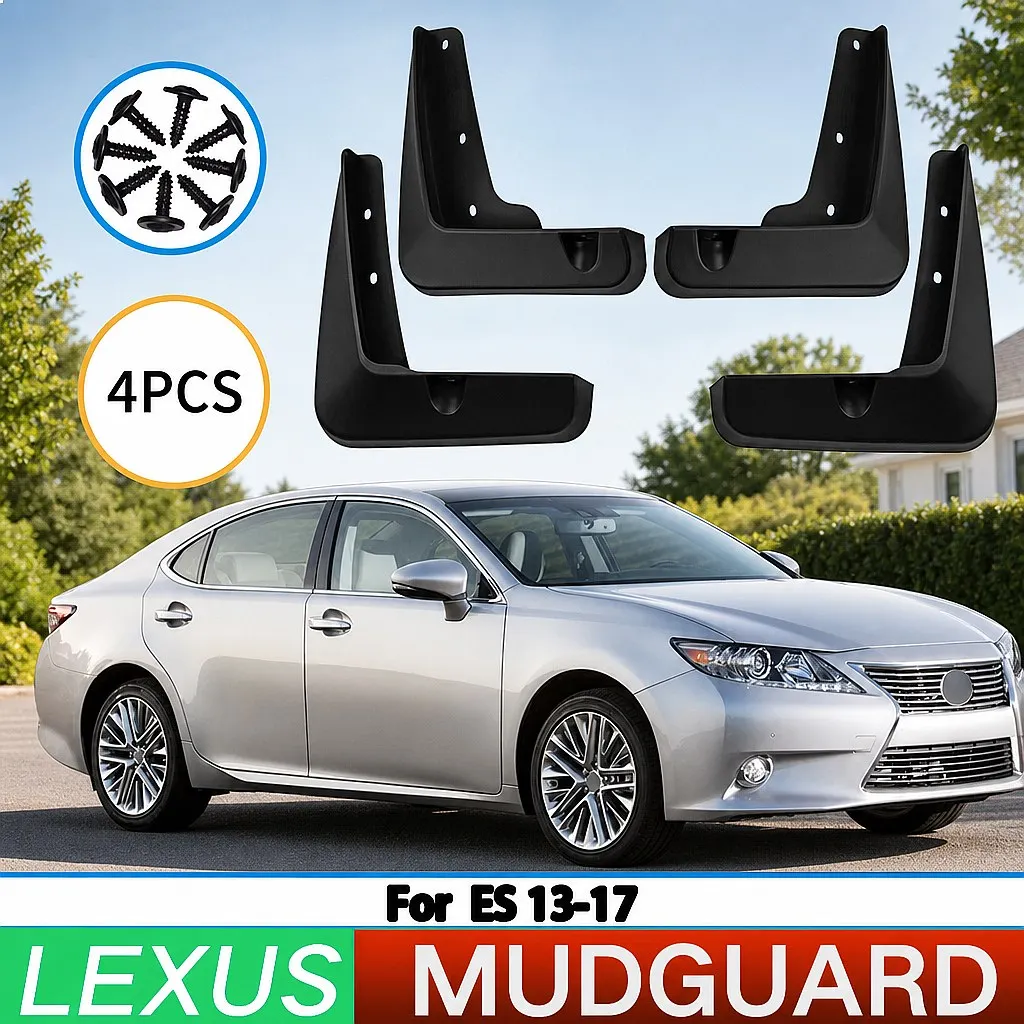 Splash Guards Mudguards for Lexus ES 2013-2017 4pcs Front Rear Wheel Car Mud Flaps Fender
Splash Guards Mudguards for Lexus ES 2013-2017 4pcs Front Rear Wheel Car Mud Flaps Fender