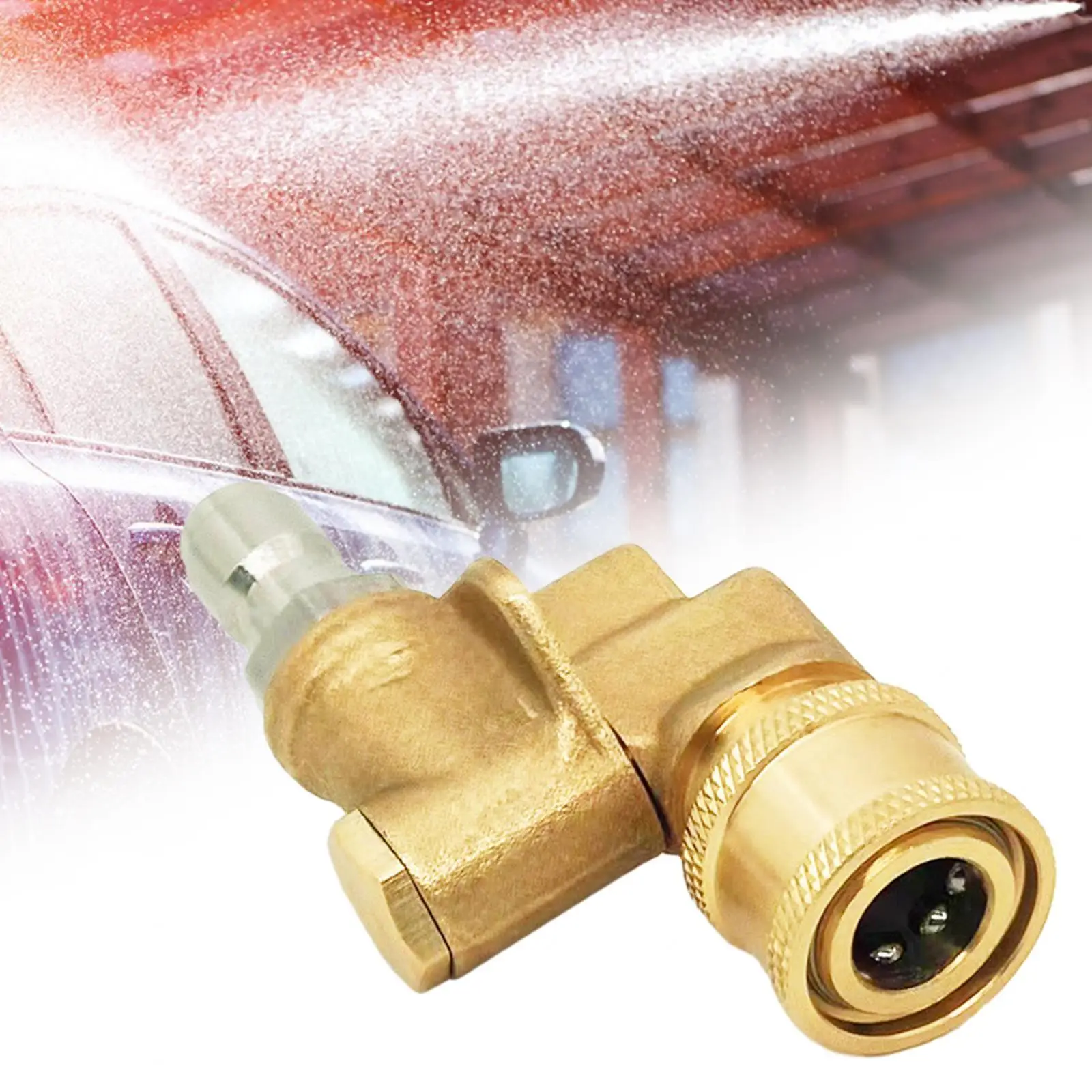 180 High Pressure Rotating Spray Nozzle Head Sprayer Head for Driveways Washing Car Washing Windows Washing Garden Cleaning
180 High Pressure Rotating Spray Nozzle Head Sprayer Head for Driveways Washing Car Washing Windows Washing Garden Cleaning