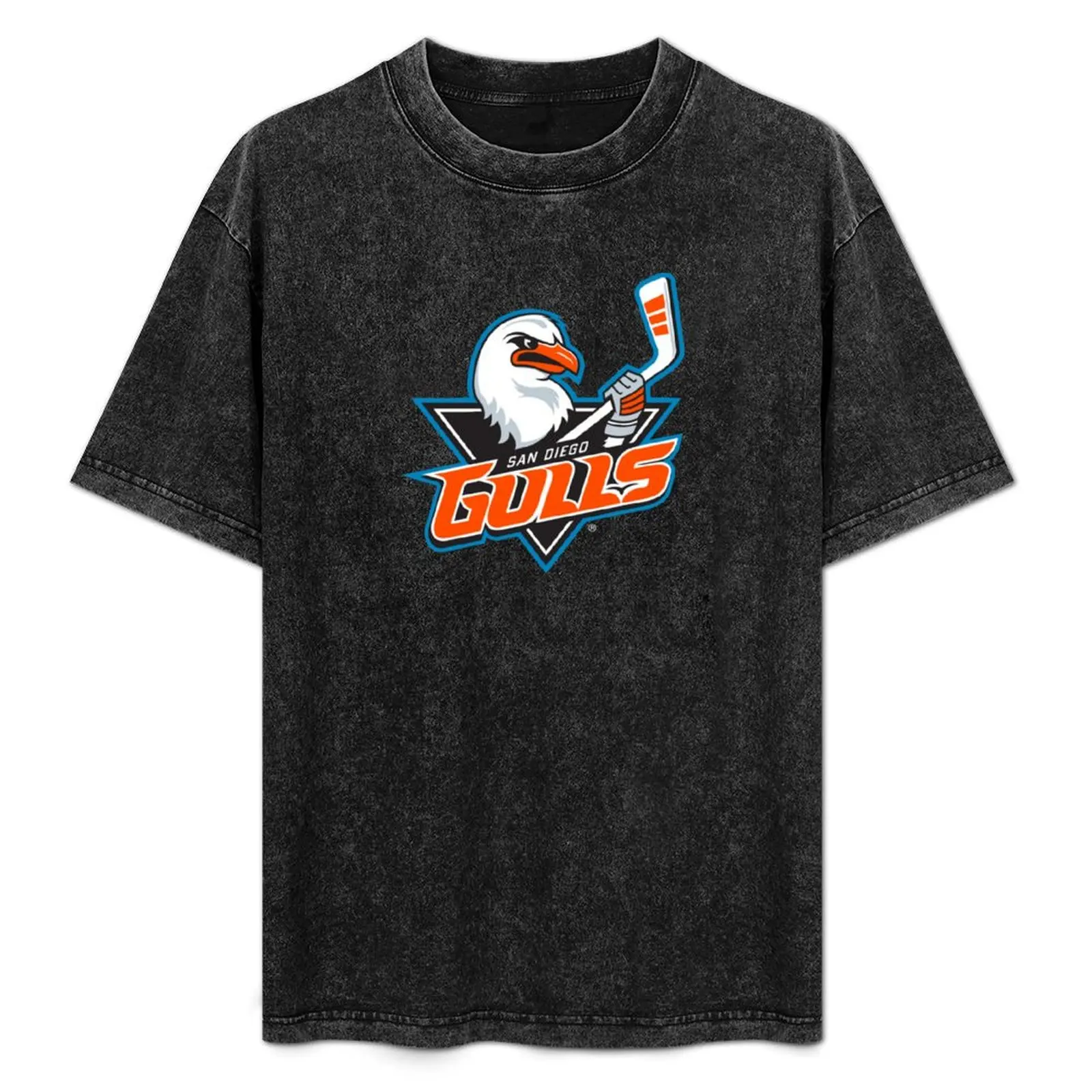 Gulls-San Diego T-Shirt Basic Solid Color Short Sleeve Cotton Top
Gulls-San Diego T-Shirt Basic Solid Color Short Sleeve Cotton Top