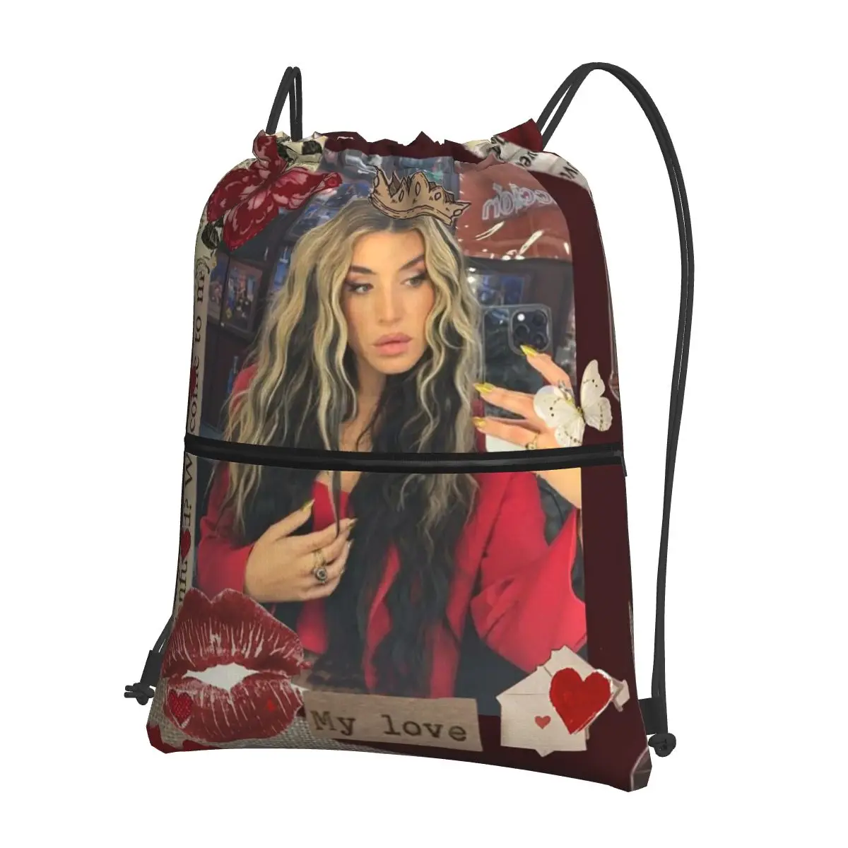Spanish Lola Indigo Backpacks Casual Drawstring Bundle Pocket Sports Bag Book Bags for Man Woman Students
Spanish Lola Indigo Backpacks Casual Drawstring Bundle Pocket Sports Bag Book Bags for Man Woman Students