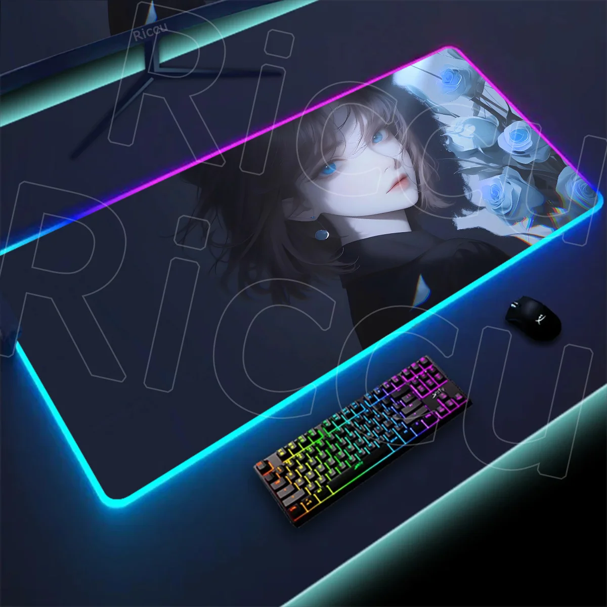 Синий настольный коврик для девочек в стиле аниме, коврик для мыши RGB, офисный игровой коврик для мыши для ноутбука, Kawaii, коврик для мыши для девочек, милый коврик для стола, большой геймерский большой ковер
Синий настольный коврик для девочек в стиле аниме, коврик для мыши RGB, офисный игровой коврик для мыши для ноутбука, Kawaii, коврик для мыши для девочек, милый коврик для стола, большой геймерский большой ковер