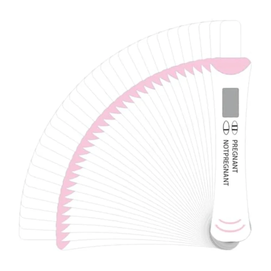 Pregnancy Test Scratch-Off Baby Shower Game 54 Pack Funny Reveal Cards, 48 Not Pregnant and 6 Pregnant Results, Gender Neutral
Pregnancy Test Scratch-Off Baby Shower Game 54 Pack Funny Reveal Cards, 48 Not Pregnant and 6 Pregnant Results, Gender Neutral