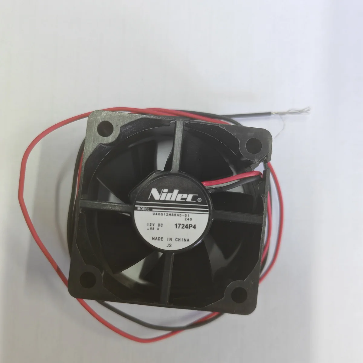 U40G12MS6A5-51 24V 0.08A 4020 cooling fan
U40G12MS6A5-51 24V 0.08A 4020 cooling fan