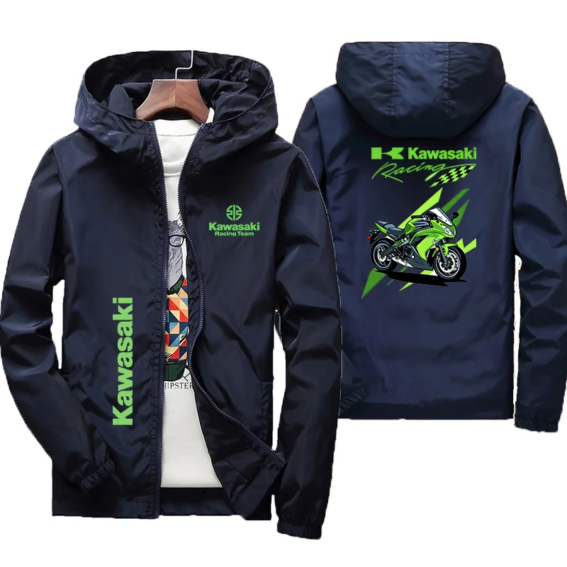Ветрозащитная куртка Kawasaki 2026 для любого сезона, модная повседневная спортивная одежда, верхняя одежда для гонок весной и осенью
Ветрозащитная куртка Kawasaki 2026 для любого сезона, модная повседневная спортивная одежда, верхняя одежда для гонок весной и осенью