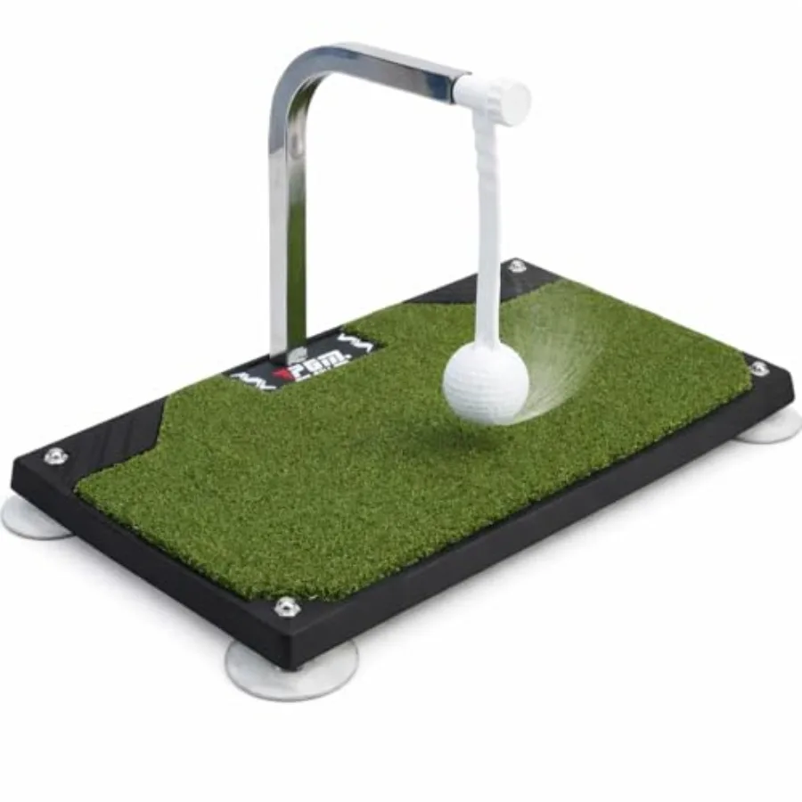 Golf Swing Trainer - Golf Training Equipment with -Adjustable Height - Pure Path - Swing Practice Mat Training Aid - Indoor Out
Golf Swing Trainer - Golf Training Equipment with -Adjustable Height - Pure Path - Swing Practice Mat Training Aid - Indoor Out