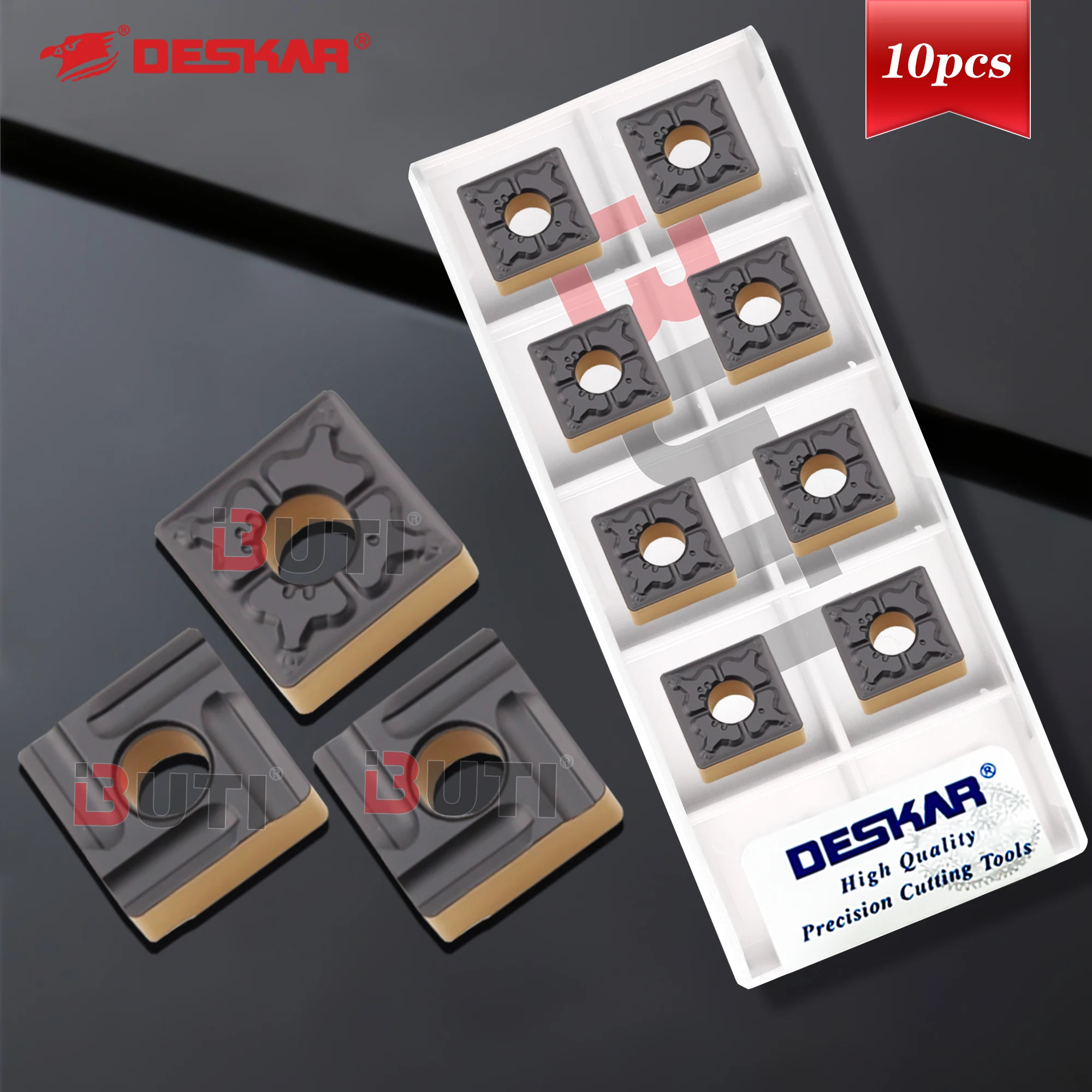 SNMG120404 120408-TM LF9218 R-S/L-S DESKAR 100% Original Numerical Controllathe Dual Color Blades Wear-Resistant Cutting Inserts
SNMG120404 120408-TM LF9218 R-S/L-S DESKAR 100% Original Numerical Controllathe Dual Color Blades Wear-Resistant Cutting Inserts
