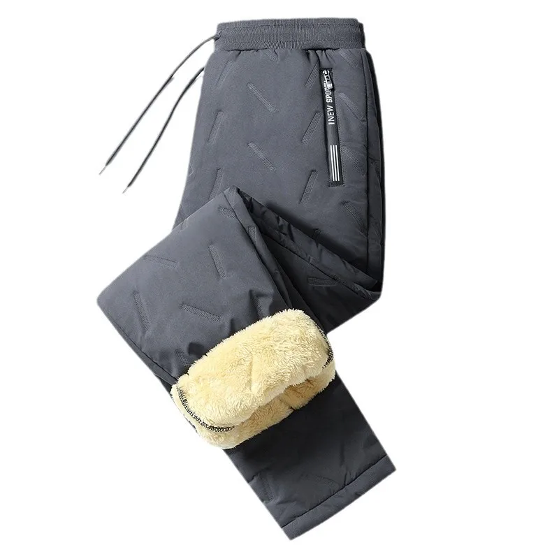 Men's Winter New Thick Warm Long Sleeve, Men's Solid Color Fleecing Elastic Waist Drawstring Casual Pants Beam Foot Trousers
Men's Winter New Thick Warm Long Sleeve, Men's Solid Color Fleecing Elastic Waist Drawstring Casual Pants Beam Foot Trousers