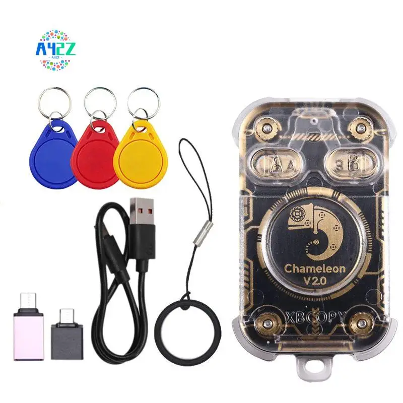 A42Z-Chameleon V2.0 RFID Smart Chip Reader Emulator NFC Duplicator+3XCUID Keychain 125K 13.56Mhz Card Decode Chameleon Ultra
A42Z-Chameleon V2.0 RFID Smart Chip Reader Emulator NFC Duplicator+3XCUID Keychain 125K 13.56Mhz Card Decode Chameleon Ultra